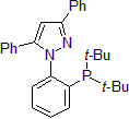 Picture of 1-(2-Di-t-butylphosphinophenyl)-3,5-diphenyl-1H-pyrazole, 98%