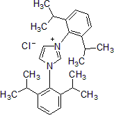 Picture of 1,3-Bis(2,6-di-i-propylphenyl)imidazolium chloride, 97%