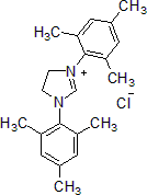 Picture of 1,3-Bis(2,4,6-trimethylphenyl)-4,5-dihydroimidazolium chloride, 97%
