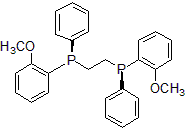 Picture of (1R,2R)-Bis[(2-methoxyphenyl)phenylphosphino]ethane, 97%