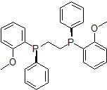 Picture of (1S,2S)-Bis[(2-methoxyphenyl)phenylphosphino]ethane, 97%