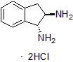 Picture of (1R,2R)-2,3-Dihydro-1H-indene-1,2-diamine dihydrochloride, 97%