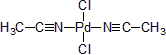 Picture of Dichlorobis(acetonitrile)palladium(II), Pd 41.4%