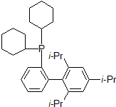 Picture of 2-Dicyclohexylphosphino-2',4',6'-tri-i-propyl-1,1'-biphenyl, 98%