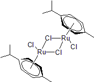 Picture of Di-µ-chlorobis[(p-cymene)chlororuthenium(II)], Ru 32.3%