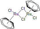 Picture of Dichloro(benzene)ruthenium(II) dimer, Ru 40.1%