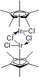 Picture of Dichloro(pentamethylcyclopentadienyl)iridium(III) dimer, Ir 48.6%