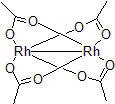 Picture of Rhodium(II) acetate dimer, Rh 46.5%