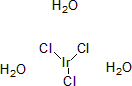 Picture of Iridium (III) chloride hydrate, Ir 54.1%