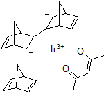 Picture of Tris(norbornadiene)(acetylacetonato)iridium(III), Ir 33.7%