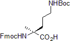 Picture of (S)-Nα-Fmoc-Nω-Boc-α-Methylornithine, 98%