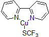 Picture of (2,​2'-​bipyridine-​κN1,​κN1')​(1,​1,​1-​trifluoromethanethio​lato-​κS)copper​, 97%