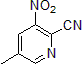 Picture of 5-Methyl-3-nitro-2-pyridinecarbonitrile, 97%