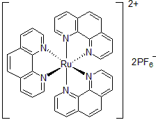 Picture of Tris(1,​10-​Phenanthroline)ruthenium(II) hexafluorophosphate, 95%