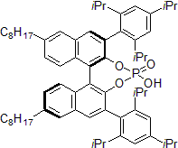 Picture of  (11bR)​-4-​hydroxy-​9,​14-​dioctyl-​2,​6-​bis[2,​4,​6-​tris(1-​methylethyl)​phenyl]​-Dinaphtho[2,​1-​d:1',​2'-​f]​[1,​3,​2]​dioxaphosphepin-4-​oxide, 97%