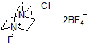 Picture of 1-Chloromethyl-4-fluoro-1,4-diazoniabicyclo[2.2.2]octane bis(tetrafluoroborate)