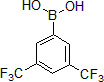 Picture of 3,5-Bis(trifluoromethyl)phenyl)boronic acid, 97%