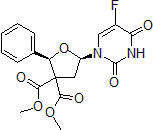 Picture of Dimethyl-5-(5-fluoro-2,4-dioxo-3,4-dihydropyrimidin-1(2H)-yl)-2-phenyldihydrofuran-3,3(2H)-dicarboxylate, 95%
