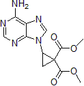 Picture of Dimethyl 2-(6-amino-9H-purin-9-yl)cyclopropane-1,1-dicarboxylate, 95%