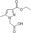 Picture of 3-​(Ethoxycarbonyl)​-​5-​methyl-1H-​pyrazole-​1-​acetic acid, 95%