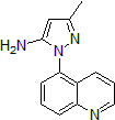 Picture of 3-​Methyl-​1-​(5-​quinolinyl)​-1H-​pyrazol-​5-​amine, 95%