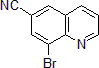 Picture of 8-​Bromo-6-​quinolinecarbonitril​e, 95%